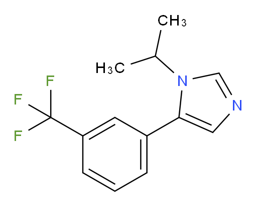 1-(propan-2-yl)-5-[3-(trifluoromethyl)phenyl]-1H-imidazole