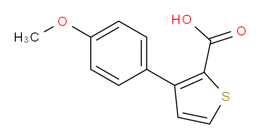 3-(4-methoxyphenyl)thiophene-2-carboxylic acid