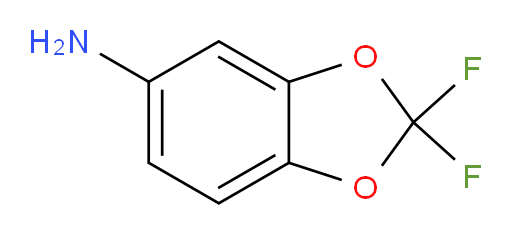IFLAB-BB F2108-0168;2,2-DIFLUORO-5-AMINOBENZODIOXOLE;5-AMINO-2,2-DIFLUOROBENZODIOXOLE;2,2-Difluoro-5-aminobenzodioxole98%;2,2-DIFLUORO-1,3-BENZODIOXOL-5-AMINE;2,2-Difluoro-5-aminobenzodioxole 98%;5-AMino-2,2-difluoro-1,3-benzdioxole;3,4-[(Difluoromethylene)dioxy]aniline;2,2-DIFLUORO-5-AMINO-1,3-BENZODIOXOLE;5-AMINO-2,2-DIFLUORO-1,3-BENZODIOXOLE