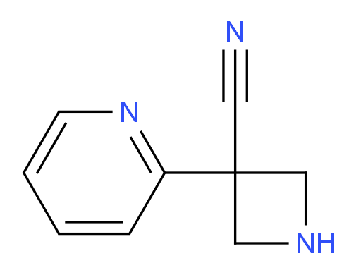 3-(pyridin-2-yl)azetidine-3-carbonitrile