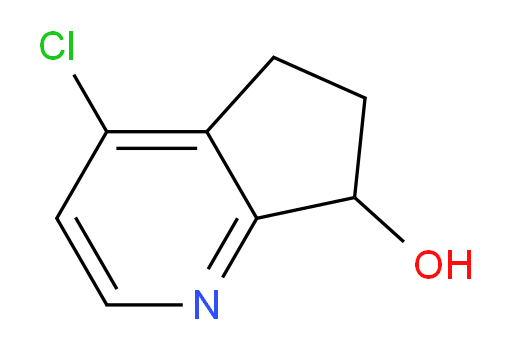 4-Chloro-6,7-dihydro-5H-cyclopenta[b]pyridin-7-ol