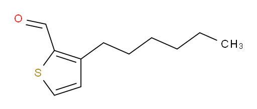 2-Thiophenecarboxaldehyde, 3-hexyl-
