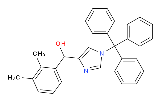 (2,3-dimethylphenyl)(1-trityl-1H-imidazol-4-yl)methanol
