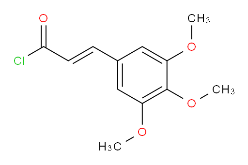 3-(3,4,5-trimethoxyphenyl)acryloyl chloride