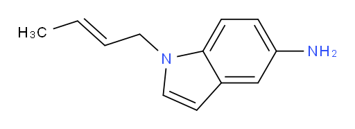 1-(but-2-en-1-yl)-1H-indol-5-amine