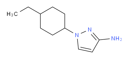 1-(4-ethylcyclohexyl)-1H-pyrazol-3-amine