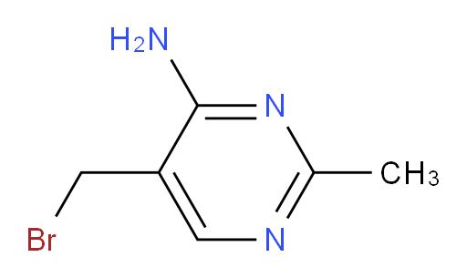 5-(Bromomethyl)-2-methyl-4-pyrimidinamine