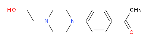 1-[4-[4-(2-Hydroxyethyl)piperazin-1-yl]phenyl]-ethanone