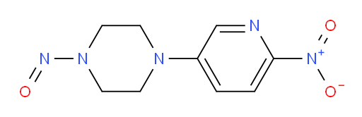 1-(6-nitropyridin-3-yl)-4-nitrosopiperazine