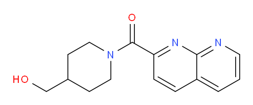 (4-(hydroxymethyl)piperidin-1-yl)(1,8-naphthyridin-2-yl)methanone