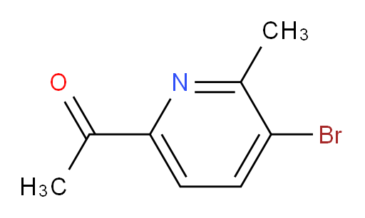1-(5-bromo-6-methylpyridin-2-yl)ethanone