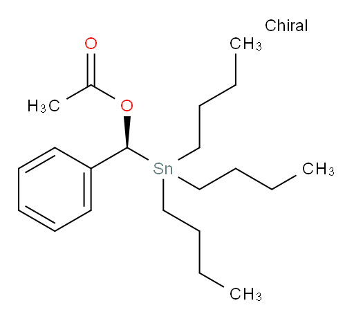 (S)-phenyl(tributylstannyl)methyl acetate