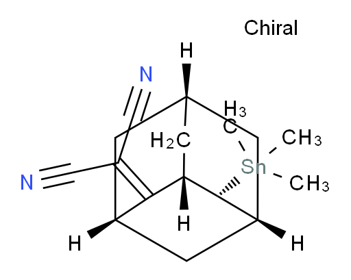 2-((1S,3S,4R,5R,7R)-4-(三甲基锡基)金刚烷-2-亚基)丙二腈