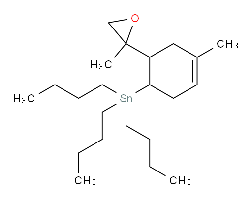 tributyl(4-methyl-6-(2-methyloxiran-2-yl)cyclohex-3-en-1-yl)stannane