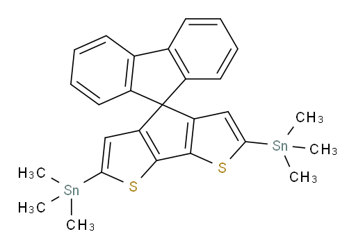 2,6-bis(trimethylstannyl)spiro[cyclopenta[1,2-b:5,4-b']dithiophene-4,9'-fluorene]