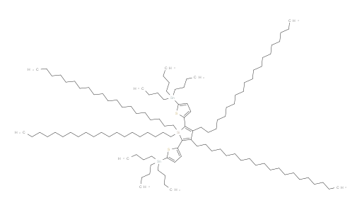 1,1,3,4-tetraicosyl-2,5-bis(5-(tributylstannyl)thiophen-2-yl)-1H-silole