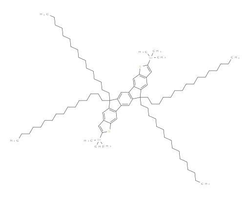 1,1′-(5,5,12,12-Tetrahexadecyl-5,12-dihydrobenzo[1′′,2′′:2,3;4′′,5′′:2′,3′]diindeno[5,6-b:5′,6′-b′]dithiophene-2,9-diyl)bis[1,1,1-trimethylstannane]