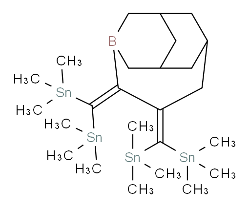 (3-boratricyclo[5.3.1.13,9]dodecane-4,5-diylidenebis(methanediylylidene))tetrakis(trimethylstannane)