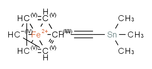 [2-(Trimethylstannyl)ethynyl]ferrocene