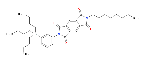 2-辛基-6-(3-(三丁基锡基)苯基)吡咯并[3,4-f]异吲哚-1,3,5,7(2H,6H)-四酮