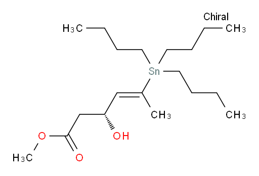 (R,E)-甲基 3-羟基-5-(三丁基锡基)己-4-烯酸酯