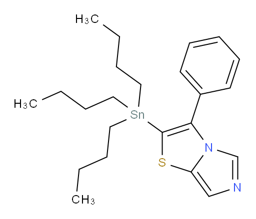 3-苯基-2-(三丁基锡基)咪唑并[5,1-b]噻唑