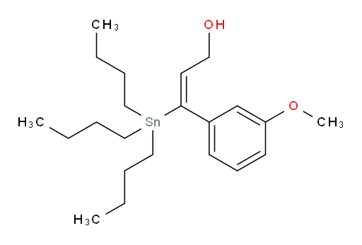 (E)-3-(3-甲氧基苯基)-3-(三丁基锡基)丙-2-烯-1-醇