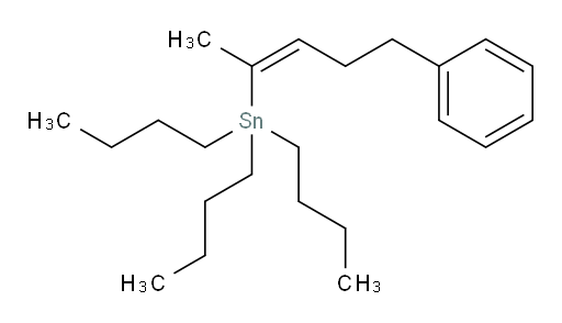 (Z)-tributyl(5-phenylpent-2-en-2-yl)stannane
