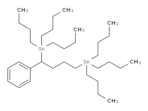 (1-phenylbutane-1,4-diyl)bis(tributylstannane)