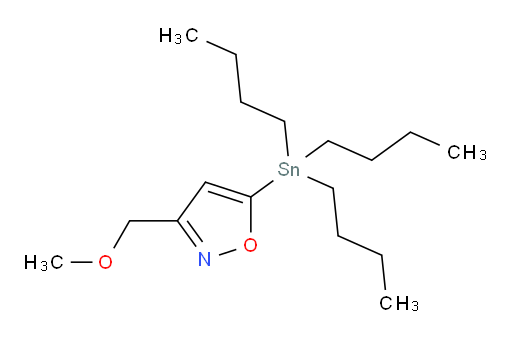 3-(甲氧基甲基)-5-(三丁基锡基)异噁唑
