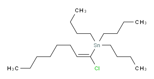 (Z)-三丁基(1-氯辛-1-烯-1-基)锡烷
