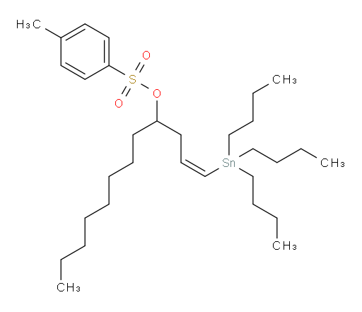 (Z)-1-(三丁基锡基)十二-1-烯-4-基 4-甲基苯磺酸盐