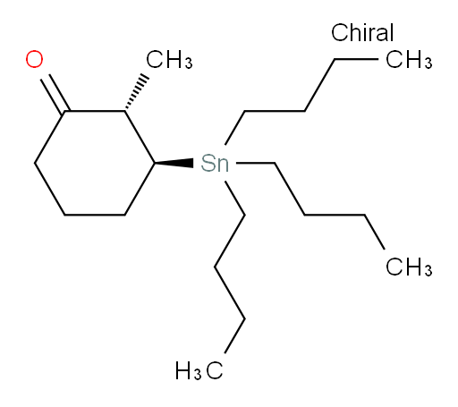 (2S,3S)-2-methyl-3-(tributylstannyl)cyclohexanone