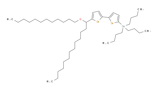 三丁基(5'-(1-(十二烷氧基)三癸基)-[2,2'-bi硒杂phen]-5-基)锡烷