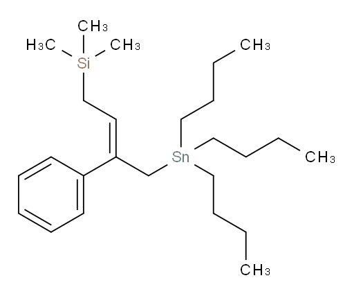 (E)-trimethyl(3-phenyl-4-(tributylstannyl)but-2-en-1-yl)silane