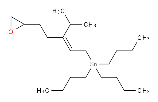 (Z)-tributyl(3-isopropyl-5-(oxiran-2-yl)pent-2-en-1-yl)stannane