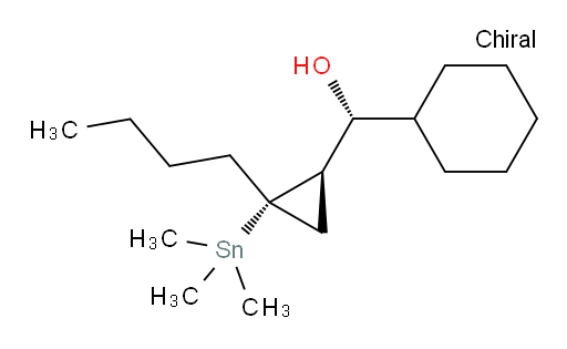 (R)-((1R,2S)-2-butyl-2-(trimethylstannyl)cyclopropyl)(cyclohexyl)methanol