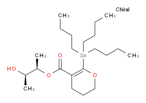 (2R,3R)-3-羟基丁-2-基 6-(三丁基锡基)-3,4-二氢-2H-吡喃-5-甲酸酯