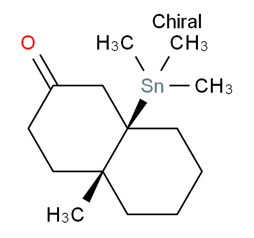 (4aR,8aR)-4a-methyl-8a-(trimethylstannyl)octahydronaphthalen-2(1H)-one