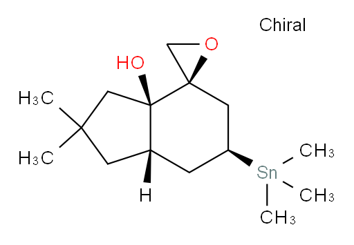 (2'R,3aR,6S,7aS)-2,2-dimethyl-6-(trimethylstannyl)octahydrospiro[indene-4,2'-oxiran]-3a-ol
