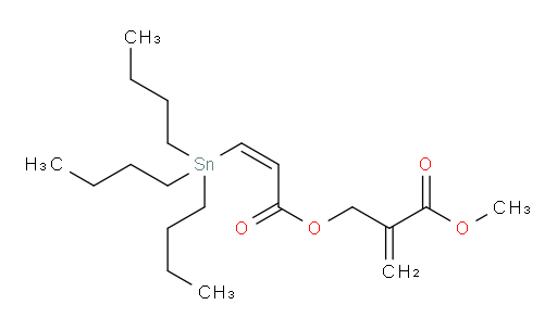 (Z)-2-(methoxycarbonyl)allyl 3-(tributylstannyl)acrylate
