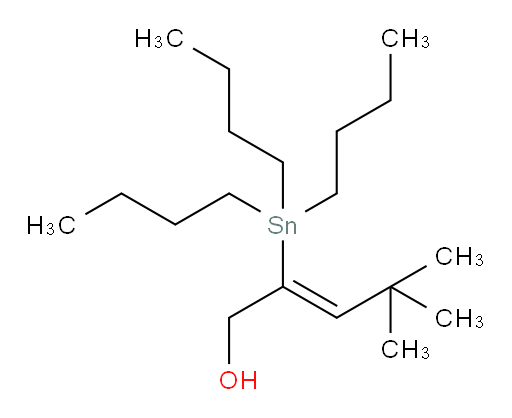 (Z)-4,4-二甲基-2-(三丁基锡基)戊-2-烯-1-醇