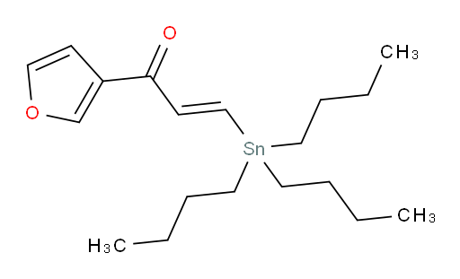 (E)-1-(furan-3-yl)-3-(tributylstannyl)prop-2-en-1-one