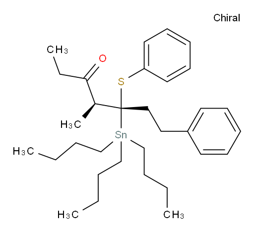 (4S,5R)-4-甲基-7-苯基-5-(苯基硫基)-5-(三丁基锡基)庚-3-酮