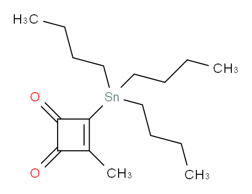 3-甲基-4-(三丁基锡基)环丁-3-烯-1,2-二酮