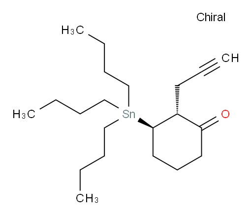(2R,3R)-2-(丙-2-炔-1-基)-3-(三丁基锡基)环己酮