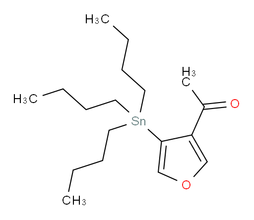1-(4-(tributylstannyl)furan-3-yl)ethanone