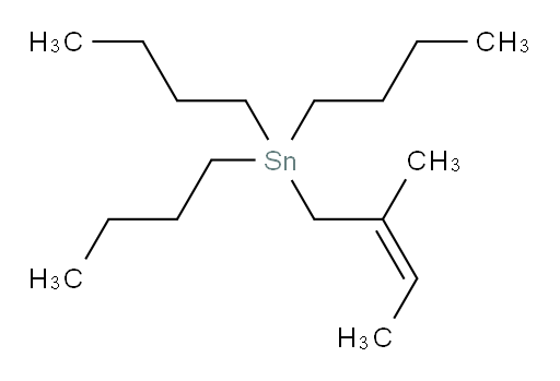 (Z)-三丁基(2-甲基丁-2-烯-1-基)锡烷