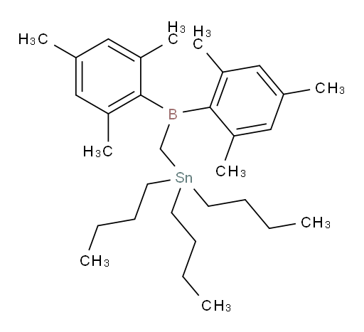 tributyl((dimesitylboryl)methyl)stannane