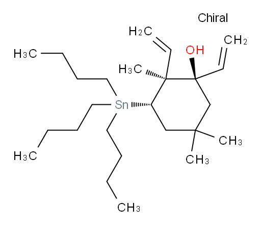 (1R,2S,3S)-2,5,5-三甲基-3-(三丁基锡基)-1,2-二乙烯基环己醇